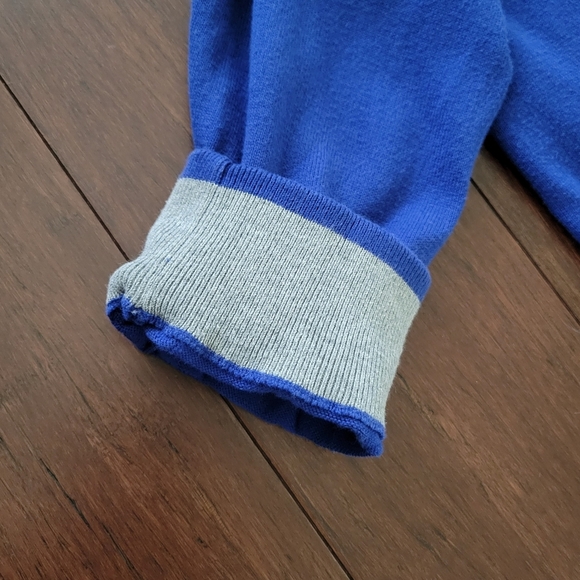 Cutter & Buck Lakemont Tri-Blend Men's Blue V-Neck Pullover Sweater Size 3X Tall - Picture 4 of 9